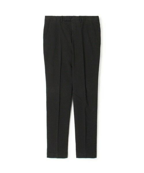 TOMORROWLAND / トゥモローランド チノ・ワークパンツ | PT TRINO MASTER F.F コットンポリウレタン ノープリーツパンツ(19 ブラック)