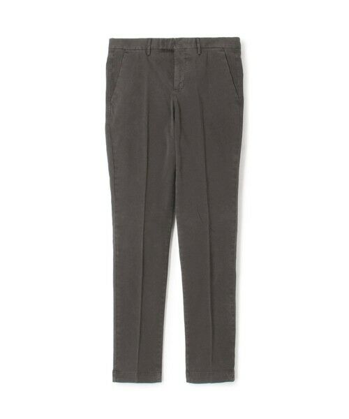 TOMORROWLAND / トゥモローランド チノ・ワークパンツ | PT TRINO MASTER F.F コットンポリウレタン ノープリーツパンツ(49 ダークブラウン)