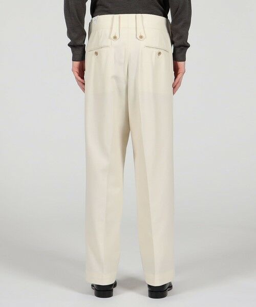 TOMORROWLAND / トゥモローランド チノ・ワークパンツ | Tangent Henry TAN2° 40’s British Gurkha Trousers コットンツイル ワイドパンツ | 詳細4