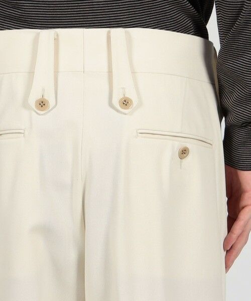 TOMORROWLAND / トゥモローランド チノ・ワークパンツ | Tangent Henry TAN2° 40’s British Gurkha Trousers コットンツイル ワイドパンツ | 詳細6