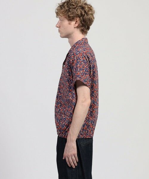 TOMORROWLAND / トゥモローランド シャツ・ブラウス | HAVERSACK ATTIRE コットン総柄 オープンカラー ハーフスリーブシャツ | 詳細3