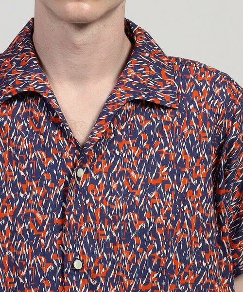 TOMORROWLAND / トゥモローランド シャツ・ブラウス | HAVERSACK ATTIRE コットン総柄 オープンカラー ハーフスリーブシャツ | 詳細5
