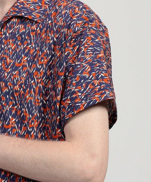 TOMORROWLAND / トゥモローランド シャツ・ブラウス | HAVERSACK ATTIRE コットン総柄 オープンカラー ハーフスリーブシャツ | 詳細7