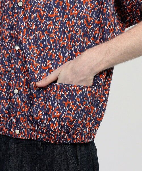 TOMORROWLAND / トゥモローランド シャツ・ブラウス | HAVERSACK ATTIRE コットン総柄 オープンカラー ハーフスリーブシャツ | 詳細9
