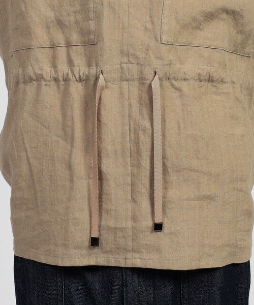 TOMORROWLAND / トゥモローランド シャツ・ブラウス | HAVERSACK ATTIRE リネン ダブルポケットハーフスリーブシャツ | 詳細10