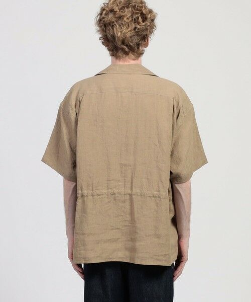 TOMORROWLAND / トゥモローランド シャツ・ブラウス | HAVERSACK ATTIRE リネン ダブルポケットハーフスリーブシャツ | 詳細4