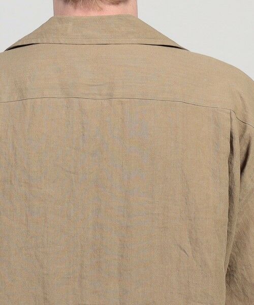 TOMORROWLAND / トゥモローランド シャツ・ブラウス | HAVERSACK ATTIRE リネン ダブルポケットハーフスリーブシャツ | 詳細6