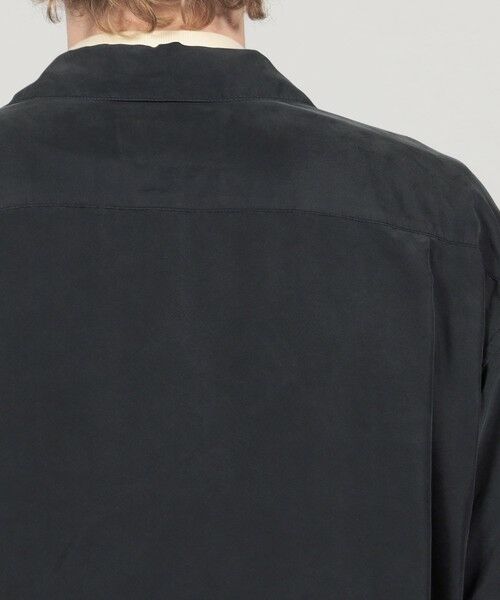 TOMORROWLAND / トゥモローランド シャツ・ブラウス | シルク オープンカラー ダブルポケット ロングスリーブシャツ | 詳細6