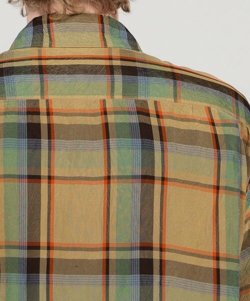 TOMORROWLAND / トゥモローランド シャツ・ブラウス | レーヨン ダブルポケット チェックシャツ Lyria | 詳細6