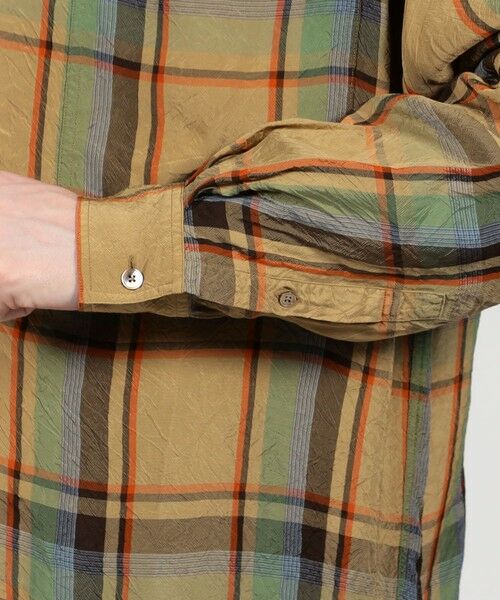 TOMORROWLAND / トゥモローランド シャツ・ブラウス | レーヨン ダブルポケット チェックシャツ Lyria | 詳細7