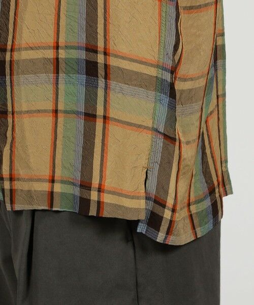 TOMORROWLAND / トゥモローランド シャツ・ブラウス | レーヨン ダブルポケット チェックシャツ Lyria | 詳細8