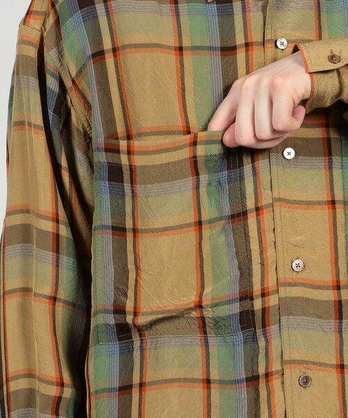 TOMORROWLAND / トゥモローランド シャツ・ブラウス | レーヨン ダブルポケット チェックシャツ Lyria | 詳細9