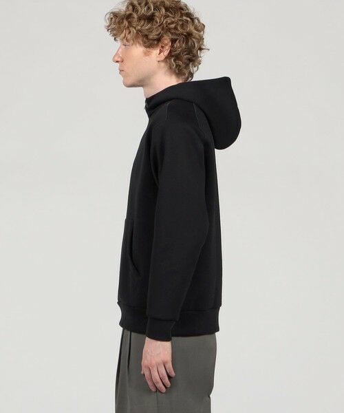 TOMORROWLAND / トゥモローランド パーカー | スビンコットン ダンボール ハーフジップ パーカ | 詳細3