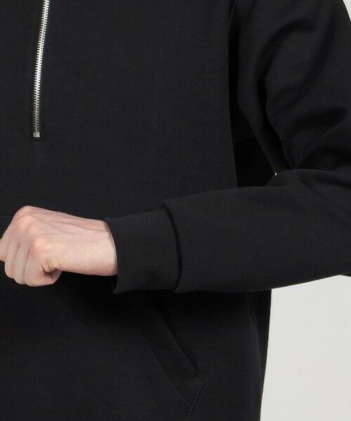 TOMORROWLAND / トゥモローランド パーカー | スビンコットン ダンボール ハーフジップ パーカ | 詳細7