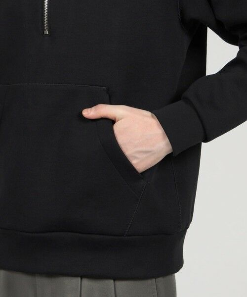 TOMORROWLAND / トゥモローランド パーカー | スビンコットン ダンボール ハーフジップ パーカ | 詳細9