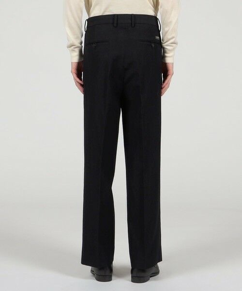 TOMORROWLAND / トゥモローランド スラックス・ドレスパンツ | ウールリネンコットン 2タックワイドストレートパンツ | 詳細3