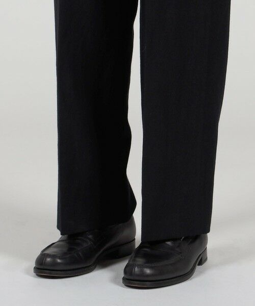 TOMORROWLAND / トゥモローランド スラックス・ドレスパンツ | ウールリネンコットン 2タックワイドストレートパンツ | 詳細6