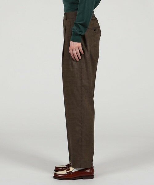 TOMORROWLAND / トゥモローランド スラックス・ドレスパンツ | ウールトロピカル 2プリーツスラックス | 詳細3