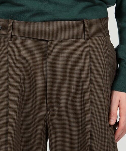TOMORROWLAND / トゥモローランド スラックス・ドレスパンツ | ウールトロピカル 2プリーツスラックス | 詳細5
