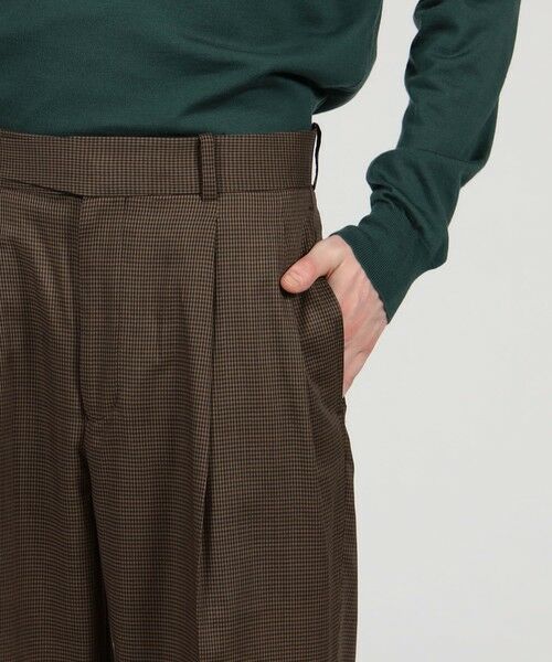 TOMORROWLAND / トゥモローランド スラックス・ドレスパンツ | ウールトロピカル 2プリーツスラックス | 詳細8