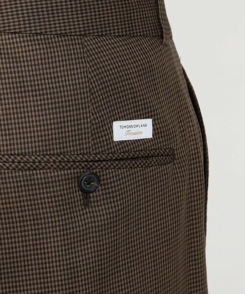 TOMORROWLAND / トゥモローランド スラックス・ドレスパンツ | ウールトロピカル 2プリーツスラックス | 詳細9