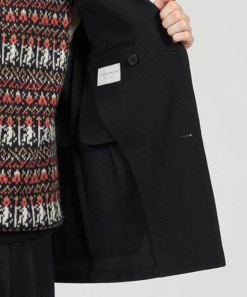 極美品★ドゥーズィエムクラス｜定価4,7万 20AW ウールダブルジャケット セール】 ウールサキソニー ダブルブレステッド4Bジャケット