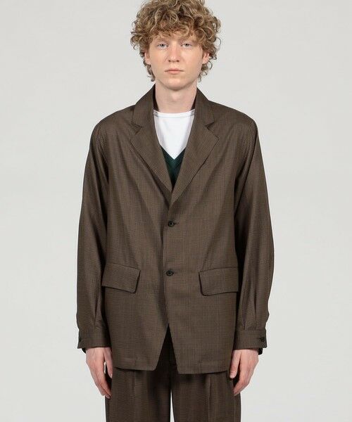 TOMORROWLAND / トゥモローランド テーラードジャケット | ウールトロピカル シングルブレステッド 2Bジャケット | 詳細2