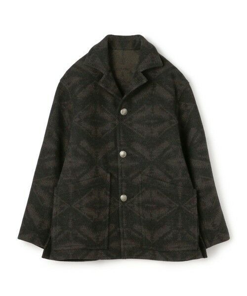 極美品 TOMORROWLAND ヘリンボーン S【参考価格￥83,600-】 セール】 ポリエステルナイロンギャバジン ショートブルゾン