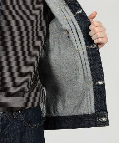 TOMORROWLAND / トゥモローランド Gジャン・デニムジャケット | 【別注】Lee COWBOY JACKET コットンインディゴ デニムジャケット | 詳細5