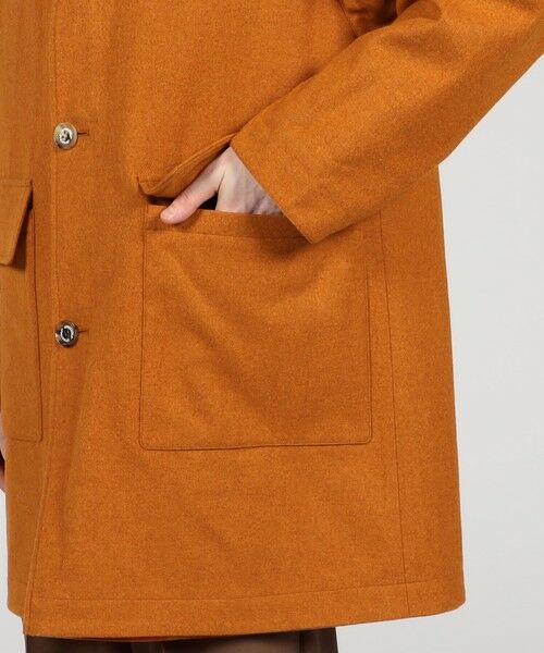 TOMORROWLAND / トゥモローランド ステンカラーコート | 【別注】INVERTERE ウールコットン リバーシブルコート | 詳細11