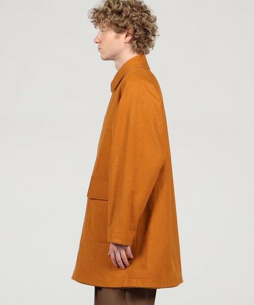 TOMORROWLAND / トゥモローランド ステンカラーコート | 【別注】INVERTERE ウールコットン リバーシブルコート | 詳細3