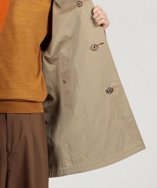 TOMORROWLAND / トゥモローランド ステンカラーコート | 【別注】INVERTERE ウールコットン リバーシブルコート | 詳細8