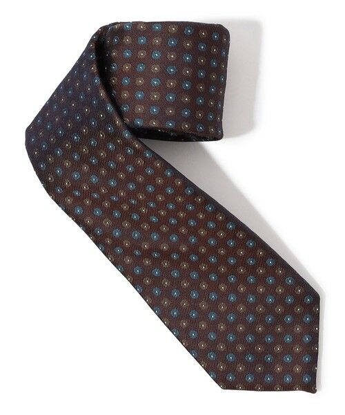 TOMORROWLAND / トゥモローランド ネクタイ | TOMORROWLAND シルクプリント 小紋柄ネクタイ | 詳細1