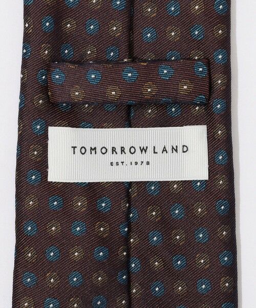 TOMORROWLAND / トゥモローランド ネクタイ | TOMORROWLAND シルクプリント 小紋柄ネクタイ | 詳細3