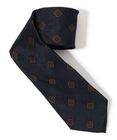 TOMORROWLAND / トゥモローランド ネクタイ | TOMORROWLAND シルクジャガード 小紋柄ネクタイ