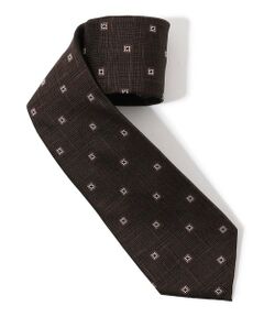 TOMORROWLAND / トゥモローランド ネクタイ | TOMORROWLAND シルクジャガード 小紋柄ネクタイ