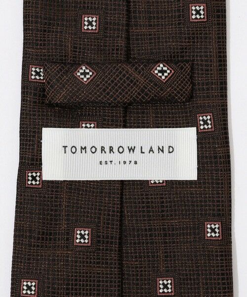 TOMORROWLAND / トゥモローランド ネクタイ | TOMORROWLAND シルクジャガード 小紋柄ネクタイ | 詳細3