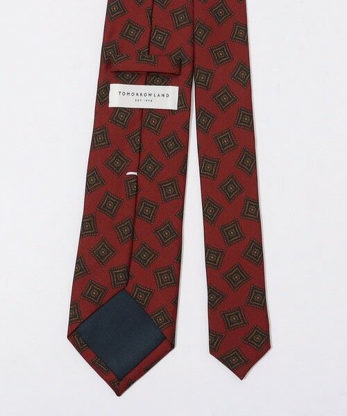 TOMORROWLAND / トゥモローランド ネクタイ | TOMORROWLAND シルクプリント 小紋柄ネクタイ | 詳細2
