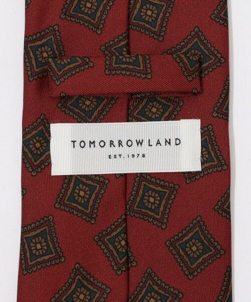 TOMORROWLAND / トゥモローランド ネクタイ | TOMORROWLAND シルクプリント 小紋柄ネクタイ | 詳細3
