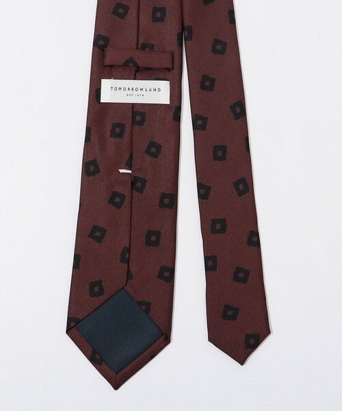TOMORROWLAND / トゥモローランド ネクタイ | TOMORROWLAND シルクプリント 小紋柄ネクタイ | 詳細2
