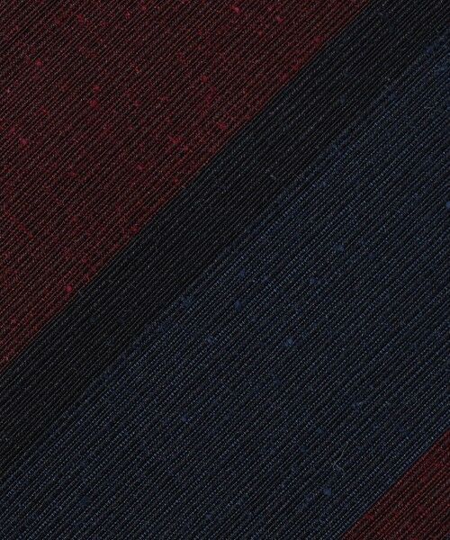 TOMORROWLAND / トゥモローランド ネクタイ | TOMORROWLAND シルクシャンタン レジメンタルストライプ ネクタイ | 詳細4