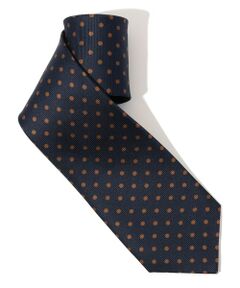 TOMORROWLAND / トゥモローランド ネクタイ | ERRICO FORMICOLA シルクプリント ドット柄ネクタイ