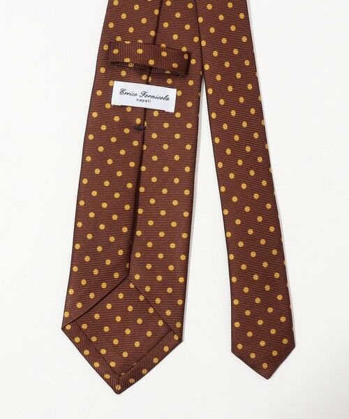 TOMORROWLAND / トゥモローランド ネクタイ | ERRICO FORMICOLA シルクプリント ドット柄ネクタイ | 詳細2