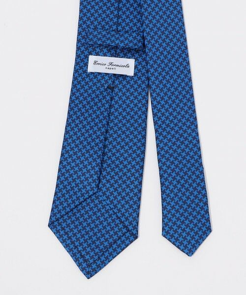 TOMORROWLAND / トゥモローランド ネクタイ | ERRICO FORMICOLA シルクプリント ハウンドトゥース柄ネクタイ | 詳細2