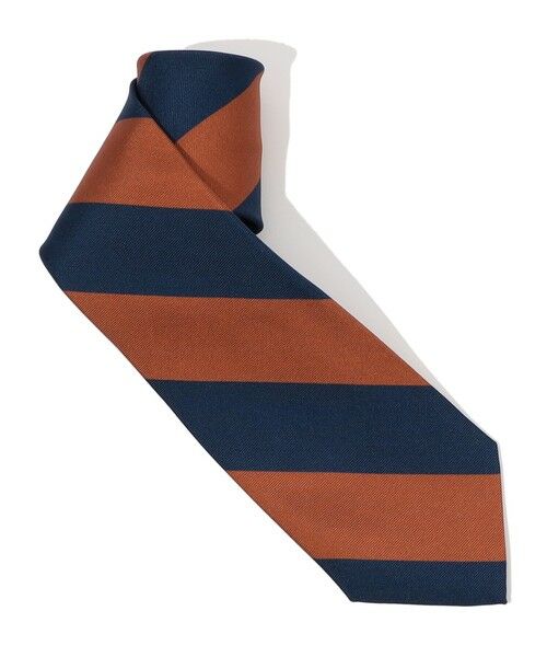 TOMORROWLAND / トゥモローランド ネクタイ | ERRICO FORMICOLA シルクプリント レジメンタルストライプ ネクタイ | 詳細1