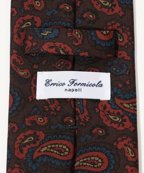 TOMORROWLAND / トゥモローランド ネクタイ | ERRICO FORMICOLA シルクプリント ペイズリー柄ネクタイ | 詳細3