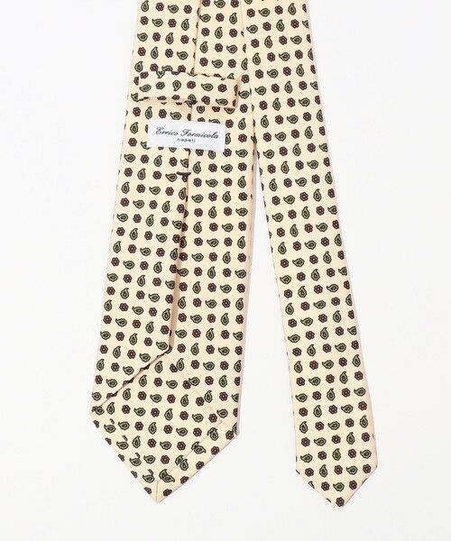 TOMORROWLAND / トゥモローランド ネクタイ | ERRICO FORMICOLA シルクプリント 小紋柄ネクタイ | 詳細2