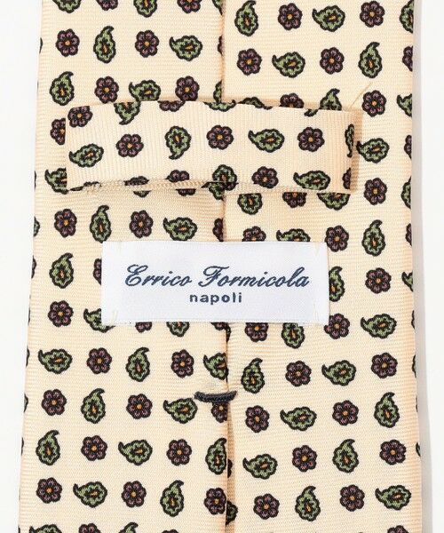 TOMORROWLAND / トゥモローランド ネクタイ | ERRICO FORMICOLA シルクプリント 小紋柄ネクタイ | 詳細3