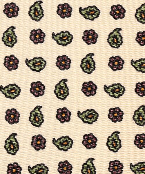 TOMORROWLAND / トゥモローランド ネクタイ | ERRICO FORMICOLA シルクプリント 小紋柄ネクタイ | 詳細4