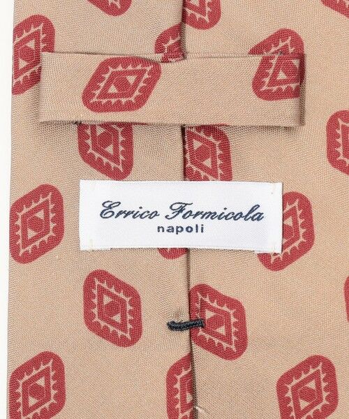 TOMORROWLAND / トゥモローランド ネクタイ | ERRICO FORMICOLA シルクプリント 小紋柄ネクタイ | 詳細3